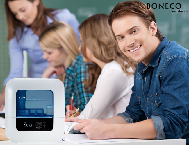 máy tạo độ ẩm BONECO dành cho lớp học - phòng học