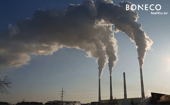 Ô nhiễm không khí từ công nghiệp