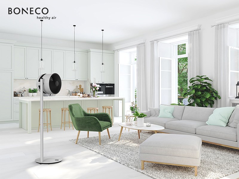 BONECO F235 – Quạt đối lưu không khí Thụy Sĩ cho không gian sống đẳng cấp