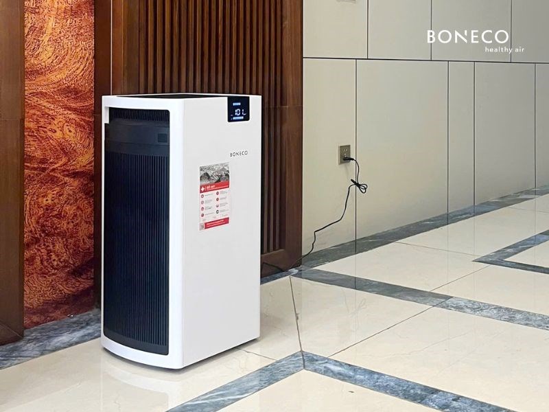 Máy lọc không khí cho phòng 100m2: Giải pháp tối ưu với BONECO P710