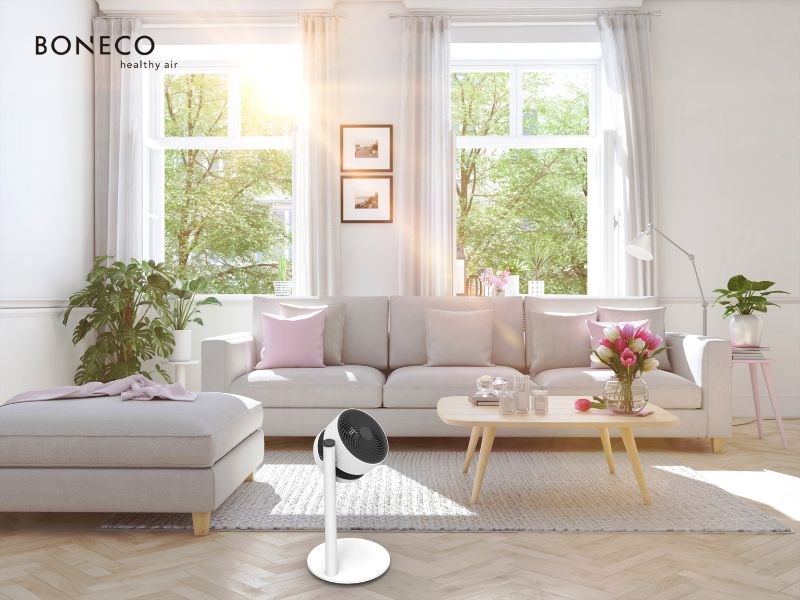 Giải mã sức hút của quạt đối lưu BONECO F120: Không đơn thuần là làm mát
