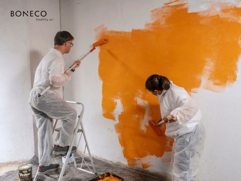 Máy lọc không khí khử mùi sơn và formaldehyde: Đánh giá chi tiết BONECO P710, P500 dưới góc nhìn khoa học