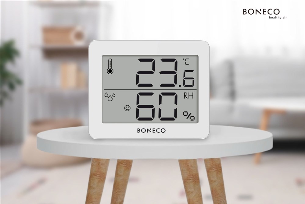 Vì sao mỗi gia đình nên có một nhiệt ẩm kế chuẩn Thụy Sĩ BONECO X200?