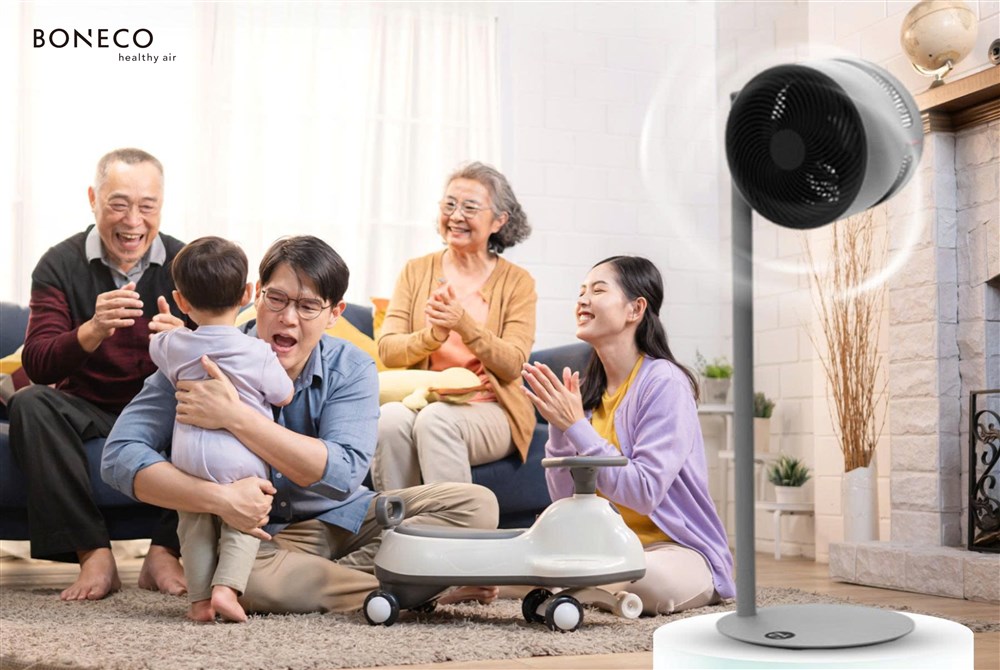 Tiêu chí chọn quạt đối lưu cao cấp cho gia đình có trẻ nhỏ và người lớn tuổi