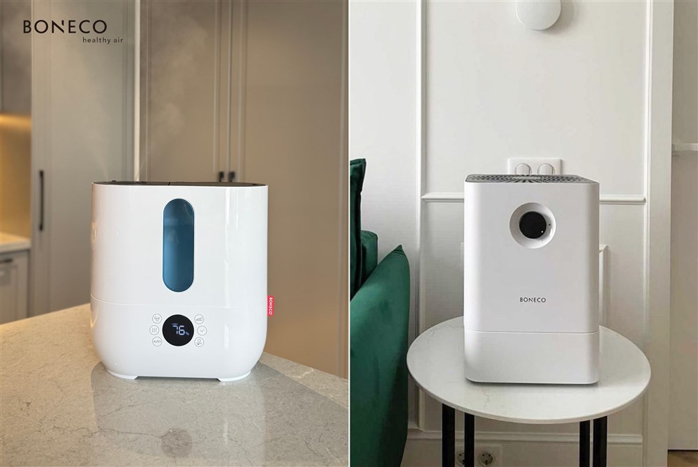 So sánh: Máy tạo ẩm và máy lọc không khí kết hợp tạo ẩm BONECO