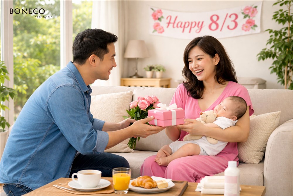 Top quà 8/3 cho mẹ bỉm sữa thiết thực và ý nghĩa nhất năm nay