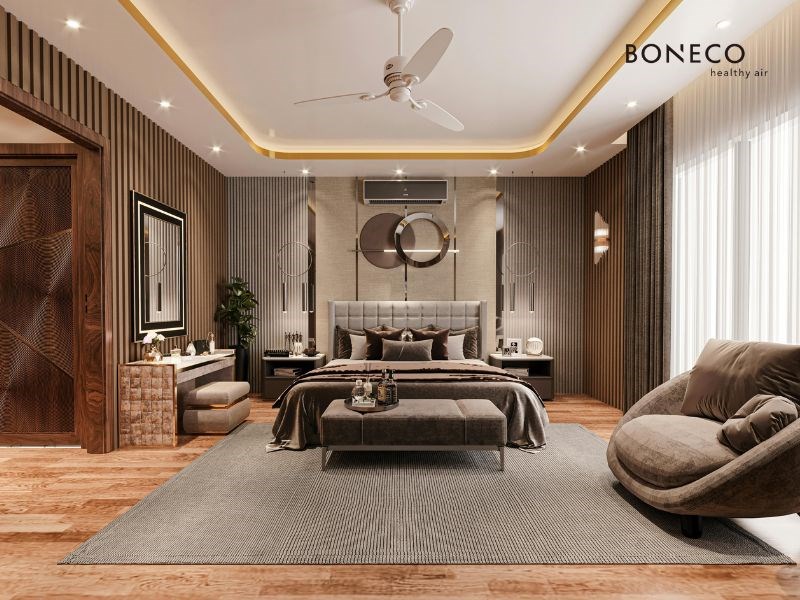 Máy tạo ẩm cho phòng ngủ Master trong Penthouse nên chọn loại nào?