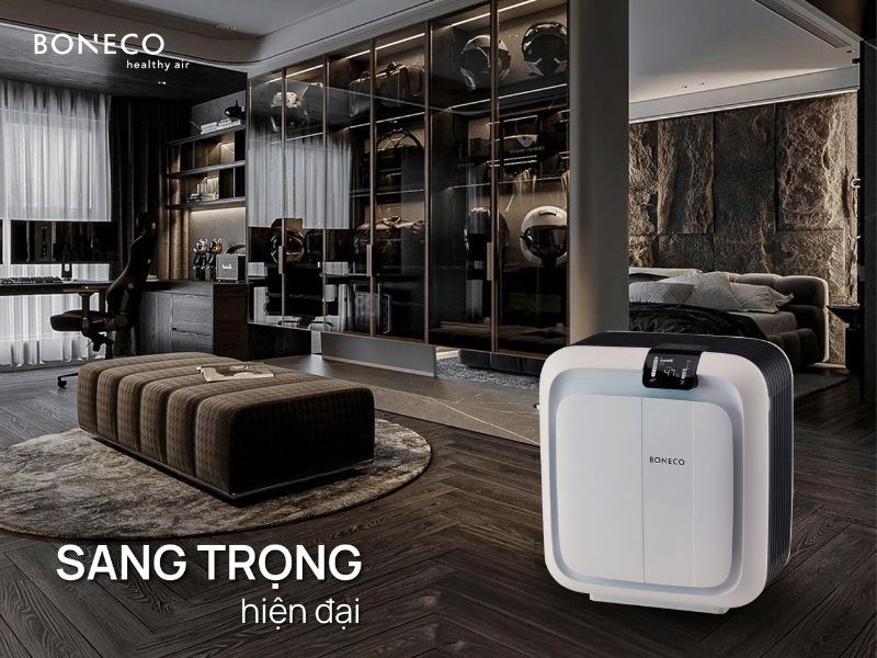 Review chi tiết Máy lọc không khí kết hợp BONECO H680: giải pháp all-in-one cho phòng điều hòa cao cấp
