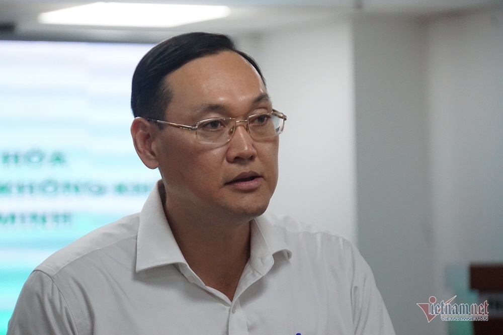 Ông Cao Tung Sơn - Giám đốc Trung tâm Quan trắc Tài nguyên và Môi trường