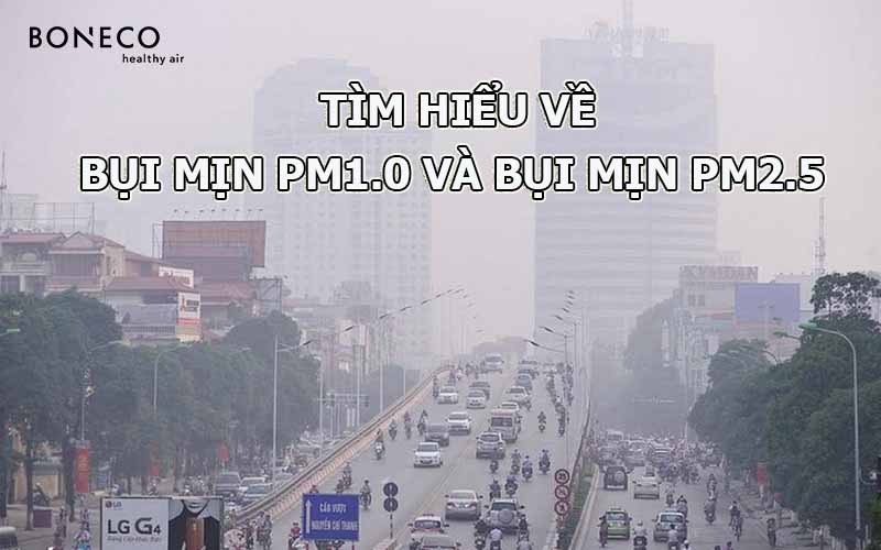 Tìm hiểu bụi mịn PM 1.0 và PM2.5 trong không khí ô nhiễm