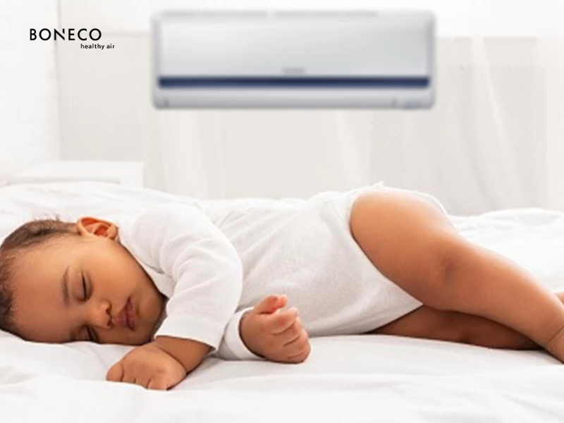 Cách chọn máy tạo độ ẩm trong phòng điều hoà an toàn và chất lượng cho trẻ em