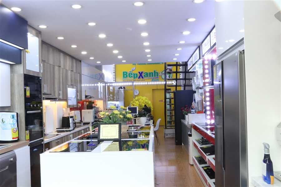 Cửa hàng trưng bày sản phẩm Bếp Xanh