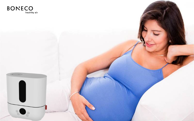 Máy tạo độ ẩm U250 Boneco có tốt cho phụ nữ mang thai không?