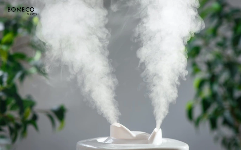 Trẻ em có nên dùng máy tạo ẩm phun sương không?