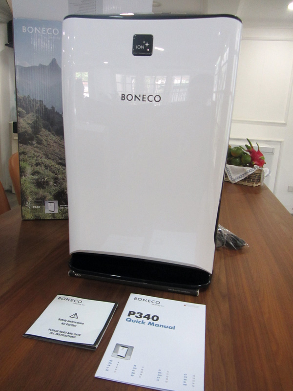 Trọn bộ máy lọc không khí BONECO P340 bảo vệ sức khỏe hệ hô hấp