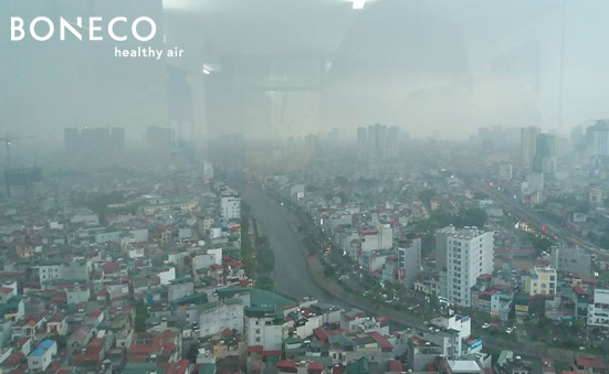 Chất lượng không khí tại Hà Nội năm 2018